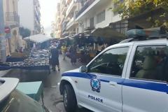 Αιφνιδιαστικοί έλεγχοι στις λαϊκές αγορές της Πάτρας