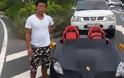 Κλήση για οδήγηση της πιο γελοίας αυτοσχέδιας «Porsche» στην Κίνα - Φωτογραφία 1
