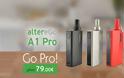 Gadget ή ηλεκτρονικό τσιγάρο; Το A1 Pro της alter eGo συνδυάζει τα πάντα και σας προσφέρει την απόλυτη εμπειρία ατμίσματος! - Φωτογραφία 1