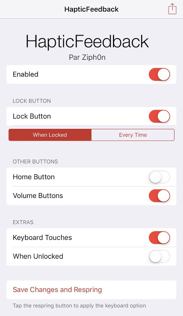 HapticFeedback: Cydia tweak new free...τώρα και στο iphone σας - Φωτογραφία 3