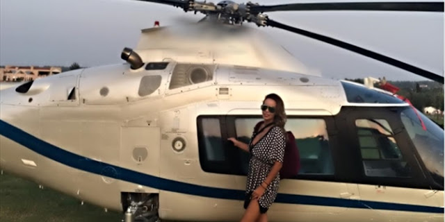 Βόλτα με ελικόπτερο έκανε γνωστή Ελληνίδα παρουσιάστρια! - Φωτογραφία 2