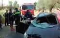 Ανατροπή αυτοκινήτου στις Μουρνιές με έναν τραυματία (φωτο) - Φωτογραφία 5
