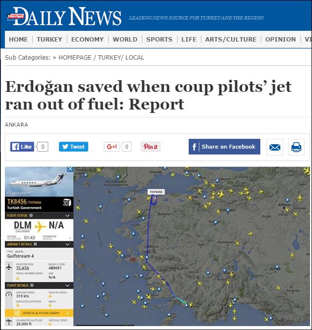 Γιατί τα F-16 δεν κατέρριψαν το αεροσκάφος του Ερντογάν - Φωτογραφία 2