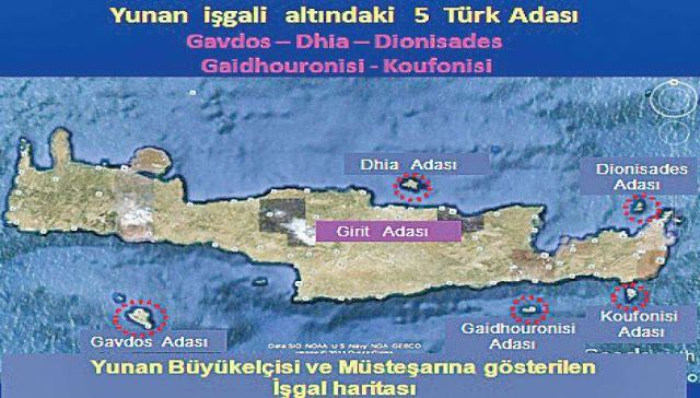 Η Άγκυρα μετά το αποτυχημένο πραξικόπημα αμφισβητεί ξανά 12 ελληνικά νησιά στο Αιγαίο και 5 στο Κρητικό Πέλαγος! - Φωτογραφία 1