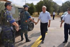 Επίσκεψη ΑΝΥΕΘΑ Δημήτρη Βίτσα στην 133 Σμηναρχία Μάχης στο Καστέλι Ηρακλείου