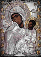 8814 - Η Θαυματουργή εικόνα της Παναγίας της Παραμυθίας, από την Ιερά Μονή Βατοπαιδίου, στην Ιερά Μονή Παντοκράτορος Αγίου Αθανασίου Κερκύρας - Φωτογραφία 1