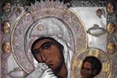 8814 - Η Θαυματουργή εικόνα της Παναγίας της Παραμυθίας, από την Ιερά Μονή Βατοπαιδίου, στην Ιερά Μονή Παντοκράτορος Αγίου Αθανασίου Κερκύρας