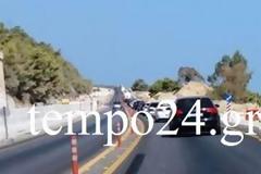Σημειωτόν η κυκλοφορία στην Πατρών - Κορίνθου - Ποιο σημείο μπλόκαρε την κίνηση [photos]