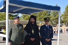Ο Α' Αντιπρόεδρος του Πολεμικού Μουσείου στην τελετή ορκωμοσίας νεοσυλλέκτων στην Καλαμάτα