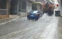 Λαμία: Ποτάμια οι δρόμοι στο κέντρο της πόλης από τη δυνατή νεροποντή [photos]