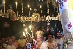 8830 - Ο Μακαριώτατος Πατριάρχης Ιεροσολύμων προέστη της Πανηγύρεως της Ιεράς Σκήτης Αγίας Άννης (φωτογραφίες)