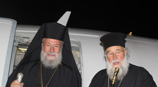 Αφίχθη στην Κέρκυρα ο Αρχιεπίσκοπος Κύπρου - Φωτογραφία 1