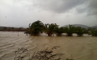 Κατολισθήσεις στο Παλαιοχώρι - «Πνίγηκαν» από τη βροχή - Φωτογραφία 1