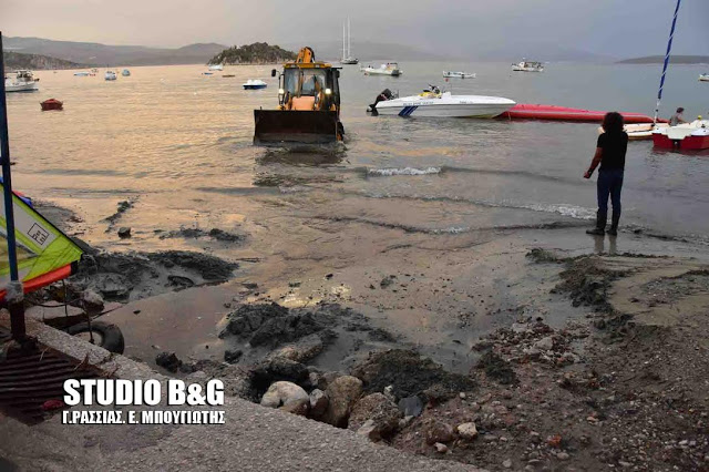 Μεγάλες ζημίες στην παράλια του Τολου στο Δήμο Ναυπλιεων από την καταιγίδα στις 9 Αυγούστου 2016 το απόγευμα [photos] - Φωτογραφία 7
