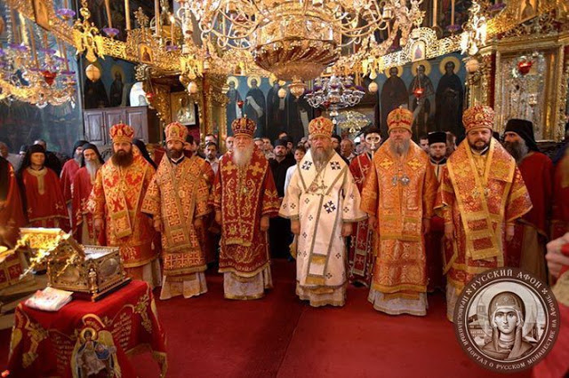 8847 - Φωτογραφίες από την Πανήγυρη του Αγίου Παντελεήμονα στο Ρωσικό Μοναστήρι του Αγίου Όρους - Φωτογραφία 24