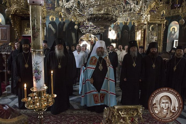 8847 - Φωτογραφίες από την Πανήγυρη του Αγίου Παντελεήμονα στο Ρωσικό Μοναστήρι του Αγίου Όρους - Φωτογραφία 3