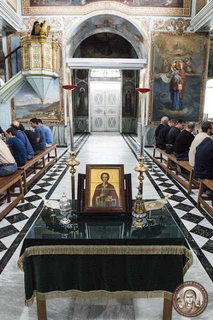 8847 - Φωτογραφίες από την Πανήγυρη του Αγίου Παντελεήμονα στο Ρωσικό Μοναστήρι του Αγίου Όρους - Φωτογραφία 38