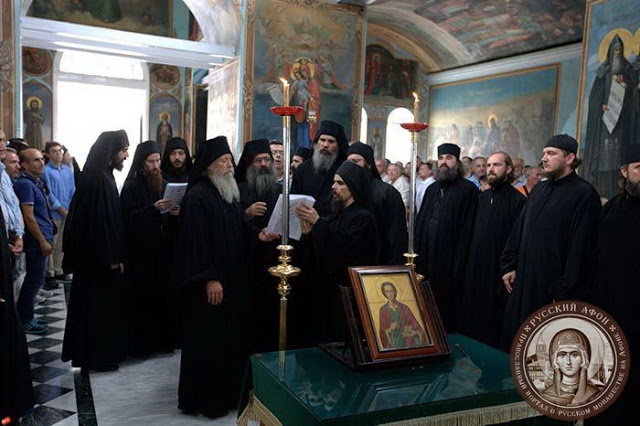 8847 - Φωτογραφίες από την Πανήγυρη του Αγίου Παντελεήμονα στο Ρωσικό Μοναστήρι του Αγίου Όρους - Φωτογραφία 40