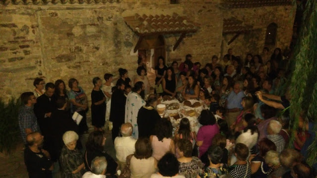 Η εορτή της Κοιμήσεως της Θεοτόκου στην Ιερά Μονή Μυρτιάς - Φωτογραφία 12