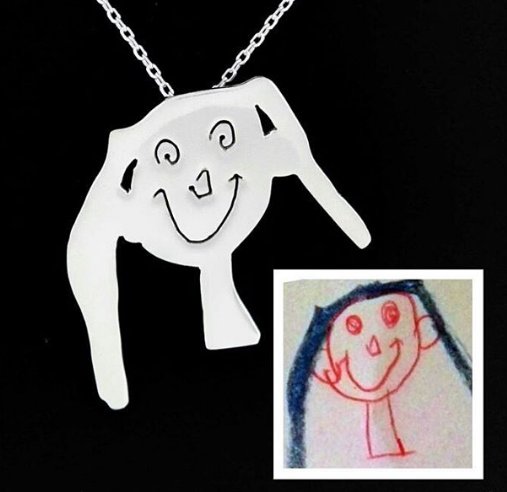 Αυτή η εταιρεία μετατρέπει τις ζωγραφιές των παιδιών σας σε υπέροχα κοσμήματα! - Φωτογραφία 4