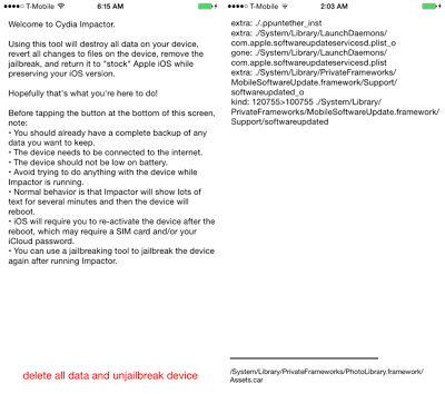 Ενημέρωση για το πολύτιμο Cydia Eraser Tool και πως να το χρησιμοποιήσετε - Φωτογραφία 2