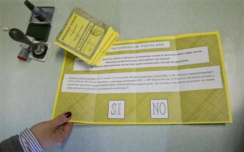 Μεταξύ Οκτωβρίου-Δεκεμβρίου το ιταλικό δημοψήφισμα - Φωτογραφία 1