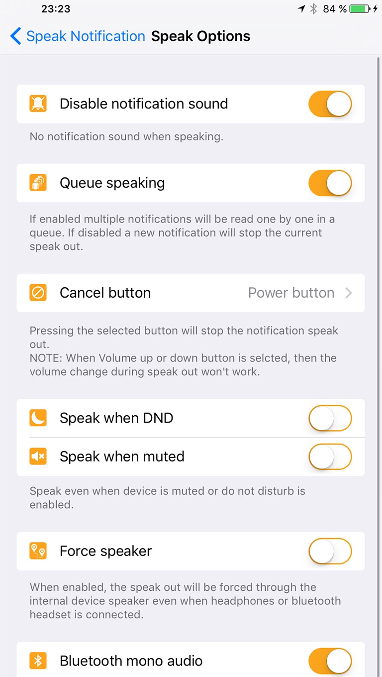 Speak Notification: Cydia tweak update v1.8.1 - Φωτογραφία 3