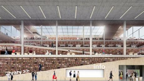 Η πρώτη Περιφερειακή βιβλιοθήκη της Βουλγαρίας σχεδιάστηκε από δύο απόφοιτες του Πανεπιστημίου Πατρών και φέρνει στο σήμερα την αρχιτεκτονική του μέλλοντος - Φωτογραφία 4