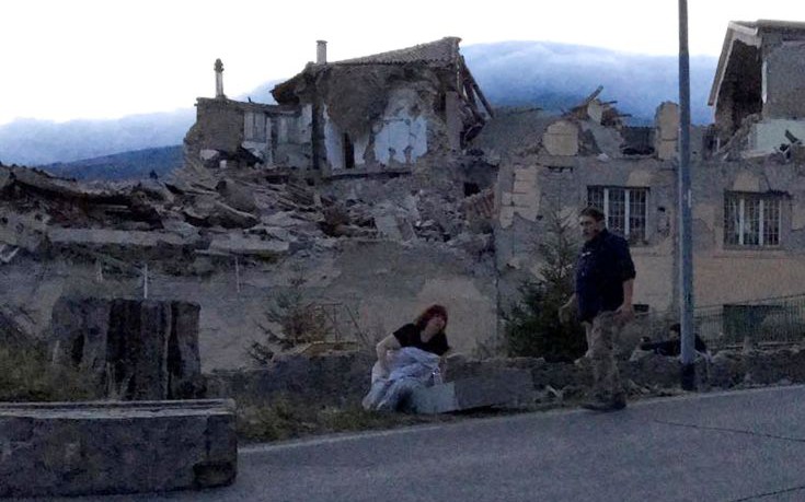 Θανατηφόρος σεισμός την Ιταλία! - Στους 6 οι νεκροί - Φωτογραφία 1