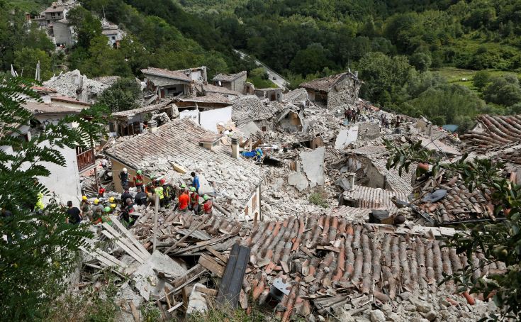 Περισσότεροι από 60 οι νεκροί από το σειμό στην Ιταλία - Πολλά παιδιά μεταξύ των θυμάτων - Φωτογραφία 1