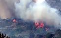 Διαστάσεις έχει λάβει φωτιά στο Λεσίνι Αιτωλοακαρνανίας
