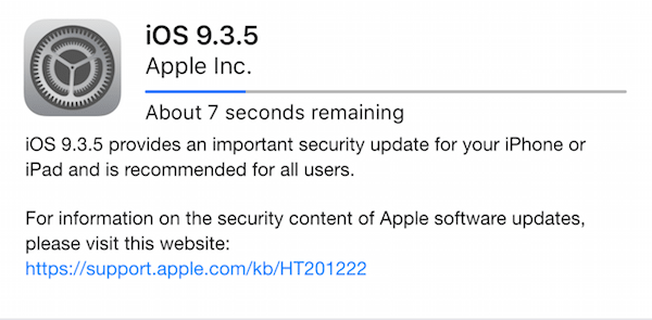 Η Apple σκότωσε τον Πήγασο με το ios 9.3.5 - Φωτογραφία 3
