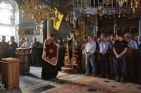 8941 - Ο εορτασμός της Κοίμησης της Θεοτόκου στην Ιερά Μονή Ιβήρων - Φωτογραφία 6