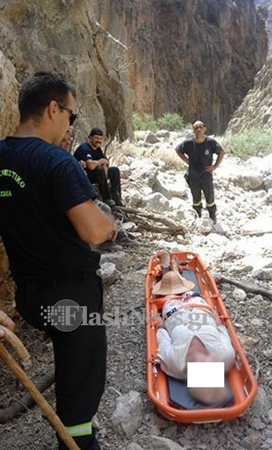 ΣΥΓΚΛΟΝΙΣΤΙΚΕΣ εικόνες από τη στιγμή της Διάσωσης γυναίκας στην Κρήτη [photo+video] - Φωτογραφία 2