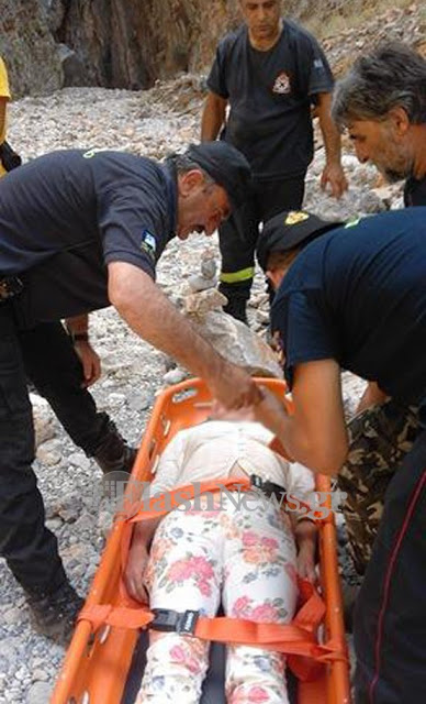 ΣΥΓΚΛΟΝΙΣΤΙΚΕΣ εικόνες από τη στιγμή της Διάσωσης γυναίκας στην Κρήτη [photo+video] - Φωτογραφία 4