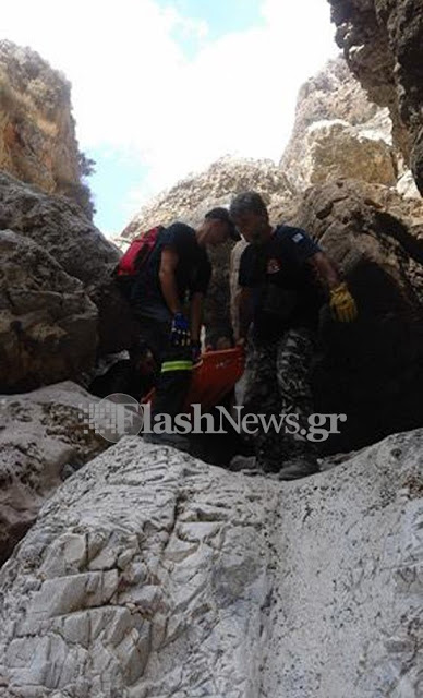 ΣΥΓΚΛΟΝΙΣΤΙΚΕΣ εικόνες από τη στιγμή της Διάσωσης γυναίκας στην Κρήτη [photo+video] - Φωτογραφία 5
