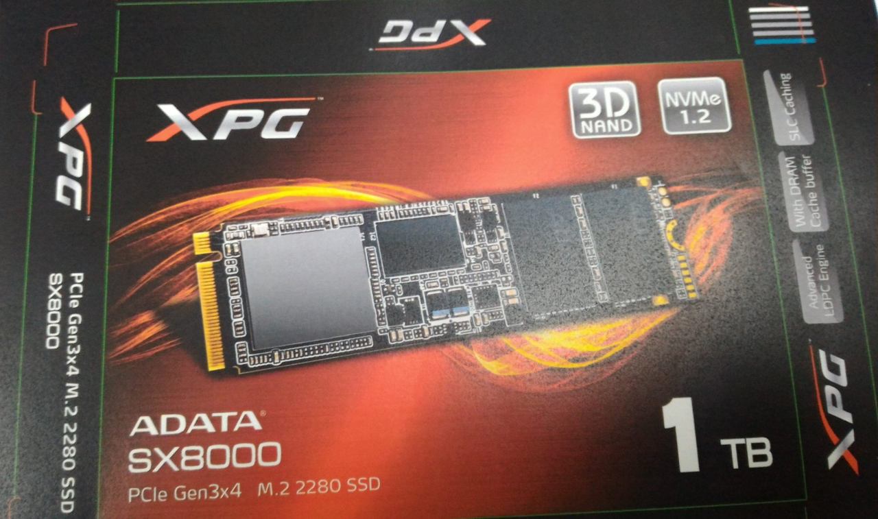 SX8000 M.2 SSD της ADATA πιάνει κορυφή.. - Φωτογραφία 1