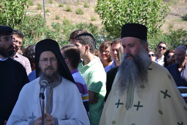 8957 - Λαμπρή αγιορειτική Πανήγυρη της Παναγίας της Τρύγης στο Σιμωνοπετρίτικο Μετόχι στο Προπούλι της Λήμνου - Φωτογραφία 16