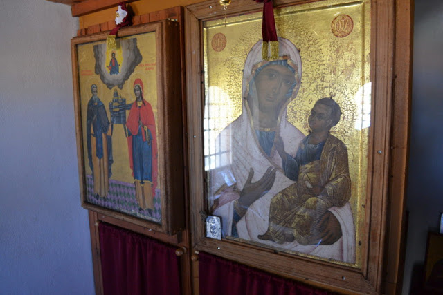 8957 - Λαμπρή αγιορειτική Πανήγυρη της Παναγίας της Τρύγης στο Σιμωνοπετρίτικο Μετόχι στο Προπούλι της Λήμνου - Φωτογραφία 2