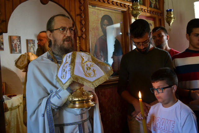 8957 - Λαμπρή αγιορειτική Πανήγυρη της Παναγίας της Τρύγης στο Σιμωνοπετρίτικο Μετόχι στο Προπούλι της Λήμνου - Φωτογραφία 7