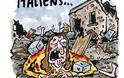 Το «Charlie Hebdo» προκαλεί οργή στην Ιταλία: Παρομοίασε τους νεκρούς ως ΛΑΖΑΝΙΑ...[photos]