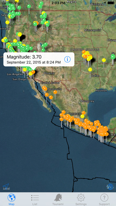 Quake Spotter: AppStore free today - Φωτογραφία 5