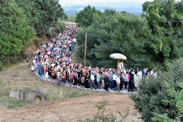 8974 -  Η Μητρόπολη Λαγκαδά υποδέχθηκε την Εικόνα της Παναγίας της Γοργοϋπηκόου από την Ιερά Μονή Δοχειαρίου Αγίου Όρους - Φωτογραφία 4