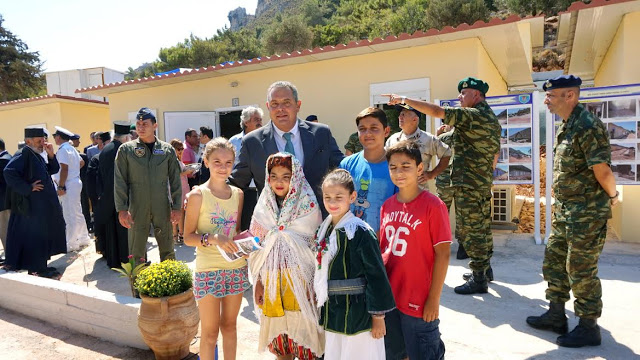 Ο ΥΕΘΑ Πάνος Καμμένος στην Τελετή Εγκαινίων Οικιών Στέγασης Προσωπικού στο Καστελόριζο - Φωτογραφία 7