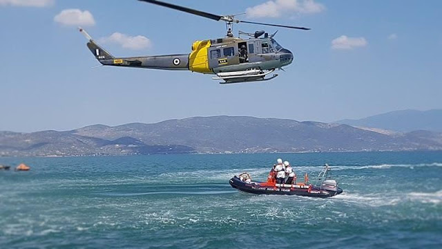 Διημερίδα θαλάσσιας διάσωσης και αεροδιάσωσης στην 111 Πτέρυγα Μάχης στην Αγχίαλο - Φωτογραφία 2