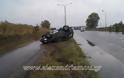 Στρατιωτικό όχημα εξετράπη και ανετράπη της πορείας του στο ύψος της ΕΒΖ Πλατέος Ημαθίας(φωτο-βίντεο) - Φωτογραφία 4