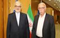 Συνάντηση ΑΝΥΕΘΑ Δημήτρη Βίτσα με τον Πρέσβη του Ιράν στην Ελλάδα
