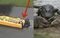 ΕΦΙΑΛΤΗΣ - Λεωφορείο με 27 μαθητές πέφτει σε λίμνη γεμάτη πεινασμένους αλιγάτορες - Τότε ένας 10χρονος κάνει κάτι και τους σώζει τη ζωή [photos] - Φωτογραφία 1