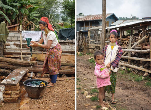 Στη φυλή της Μιανμάρ όπου οι γυναίκες φτιάχνουν λαιμό… καμηλοπάρδαλης (photos) - Φωτογραφία 6