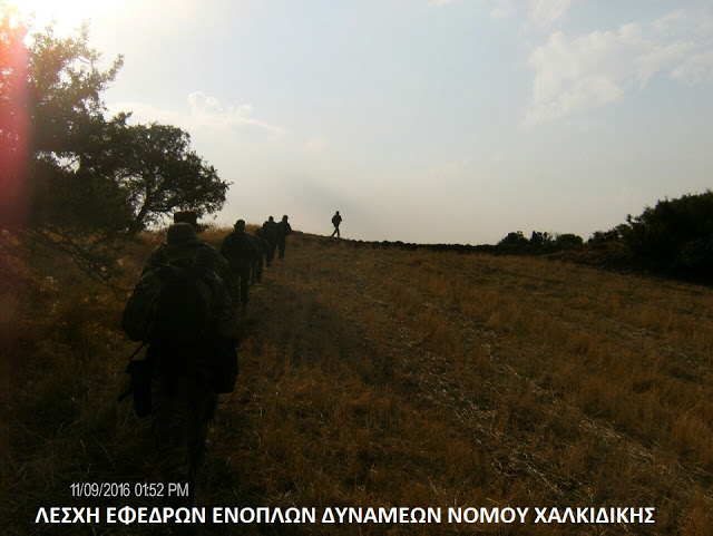 Ετήσια άσκηση ανταρτοπολέμου - περιπόλων από τη ΛΕΦΕΔ Χαλκιδικής - Φωτογραφία 14